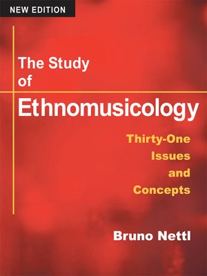 cover image of The Study of Ethnomusicology